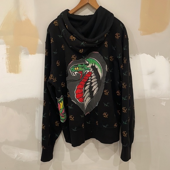 Christian Audigier | Shirts | Christian Audigier Ed Hardy Hoodie | Poshmark
